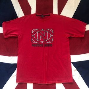 VINTAGE Rare Nautica Jeans T-shirt